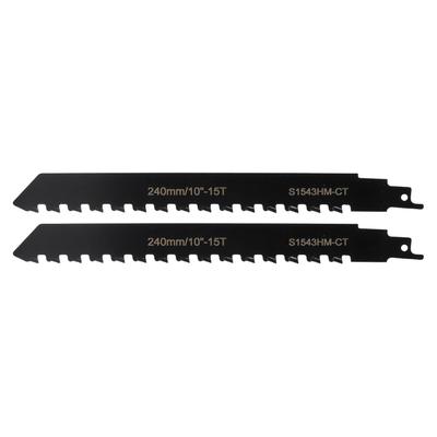 2PCS Reciprocating Saw Blades Cemented Carbide High Accuracy Pruning Reciprocating Saw Blades for