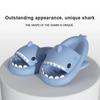 Cute Shark Slippers 4CM Platform Women Men Indoor Bathroom Slides Couples Summer Shoes Soft EVA Female Male Beach Flip Flops