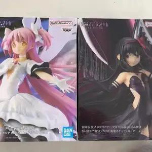 In Stock Bandai Puella Magi Madoka Magica Kaname Ultimate Madokami Homura Akemi Devil Anime Figure Toys Christmas gifts Kid Friendly Entertaining Fun