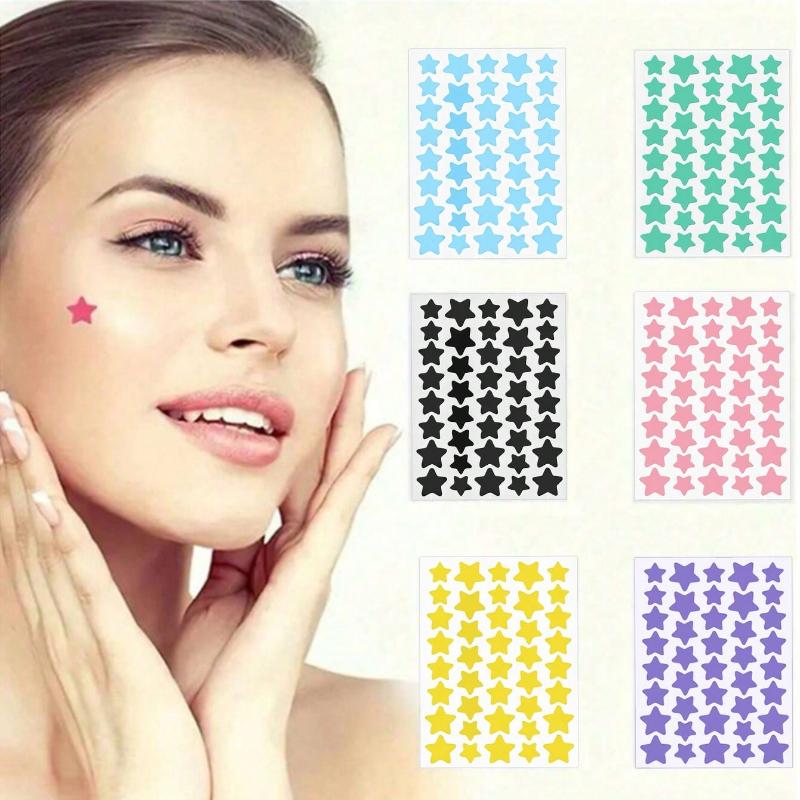 Cover Stickers Pentagram Holiday Party Stickers,Star Stickers Decorative Stickers, Makeup And Decorative Accessories, Suitable For Parties