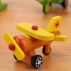 12Pcs Car Toys Set, Wooden Baby Toy Airplane Set, Educational Preschool Toys Traffic Construction Trucks Military Themed Fighter Jets Airplane Toy for