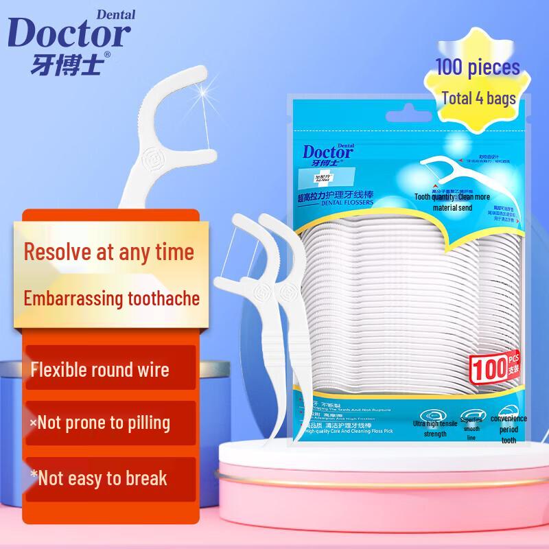 Dr. Tooth Ultra-High Tensile Dental Floss Picks