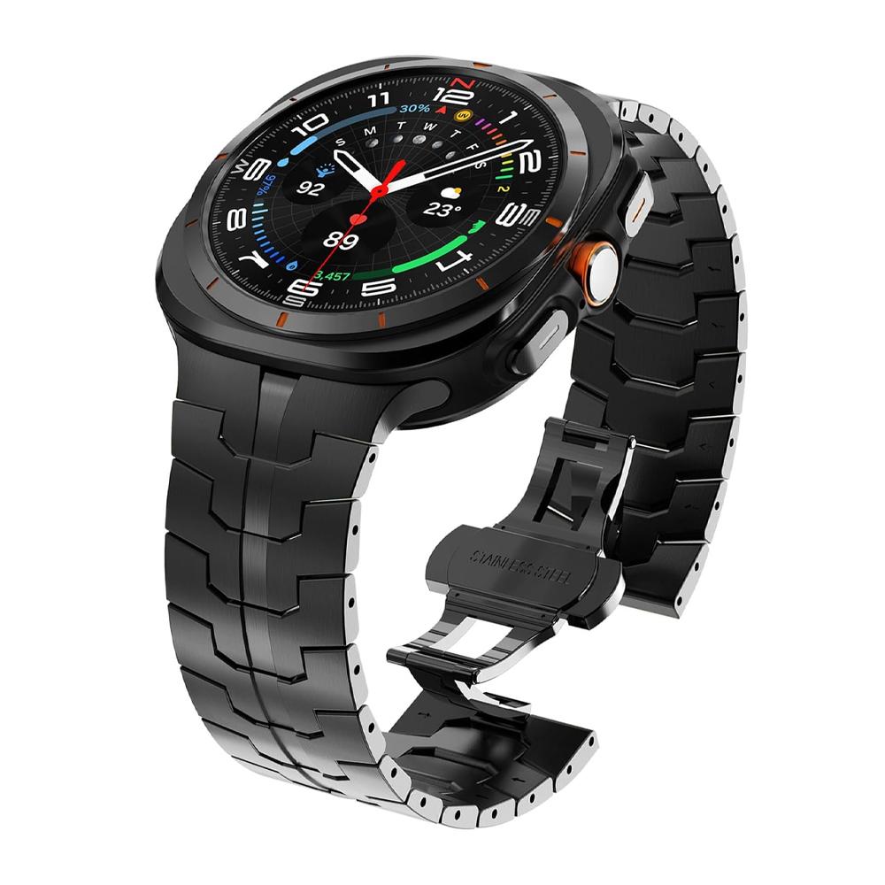 Rüstung Metallarmband für Samsung Galaxy Watch 8 classic 46mm 44mm 40mm Edelstahl Armband correa pulseira Galaxy Watch 8 Band
