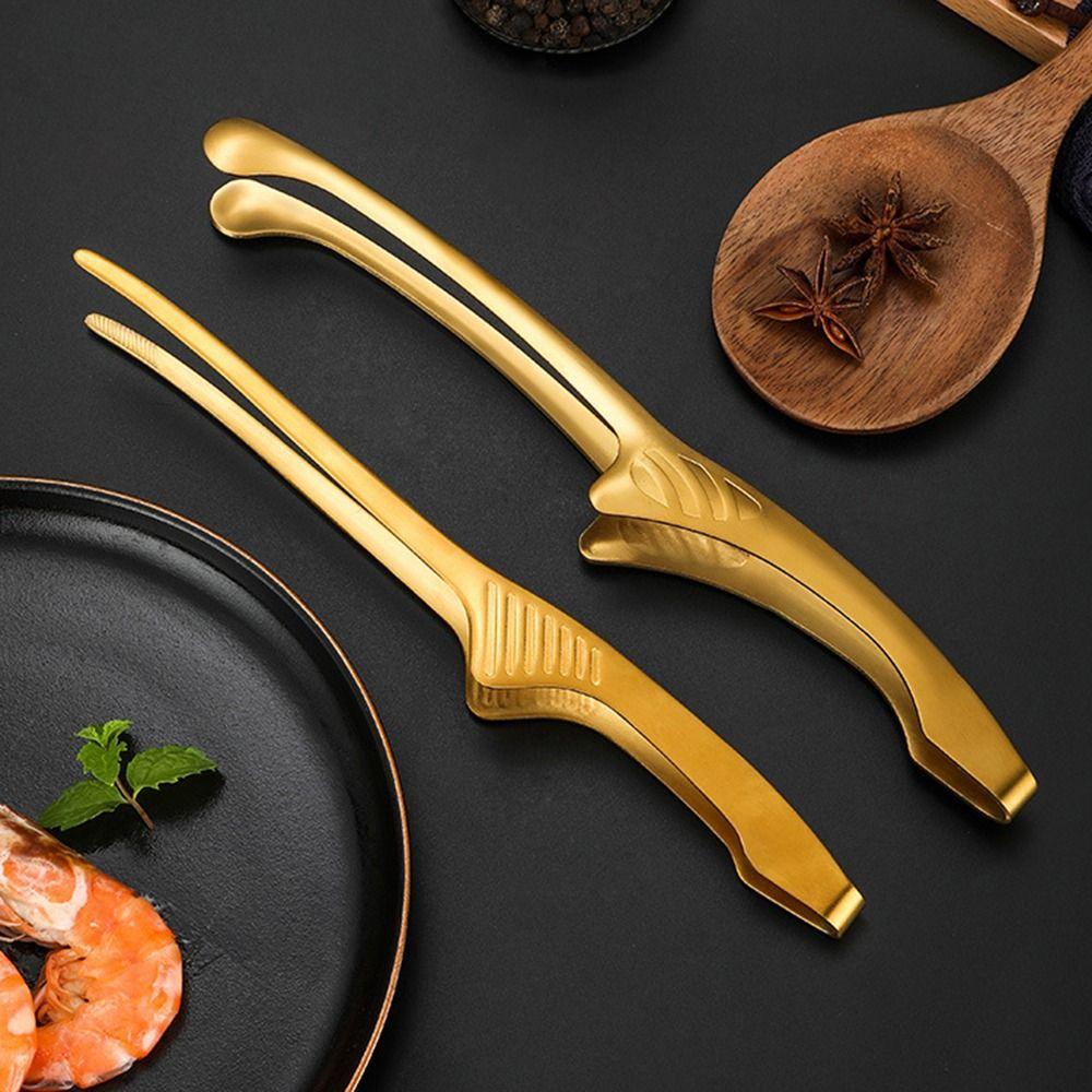 Klip na jídlo BBQ, nerezová ocel 304, klip na grilování, nové grilovací kleště