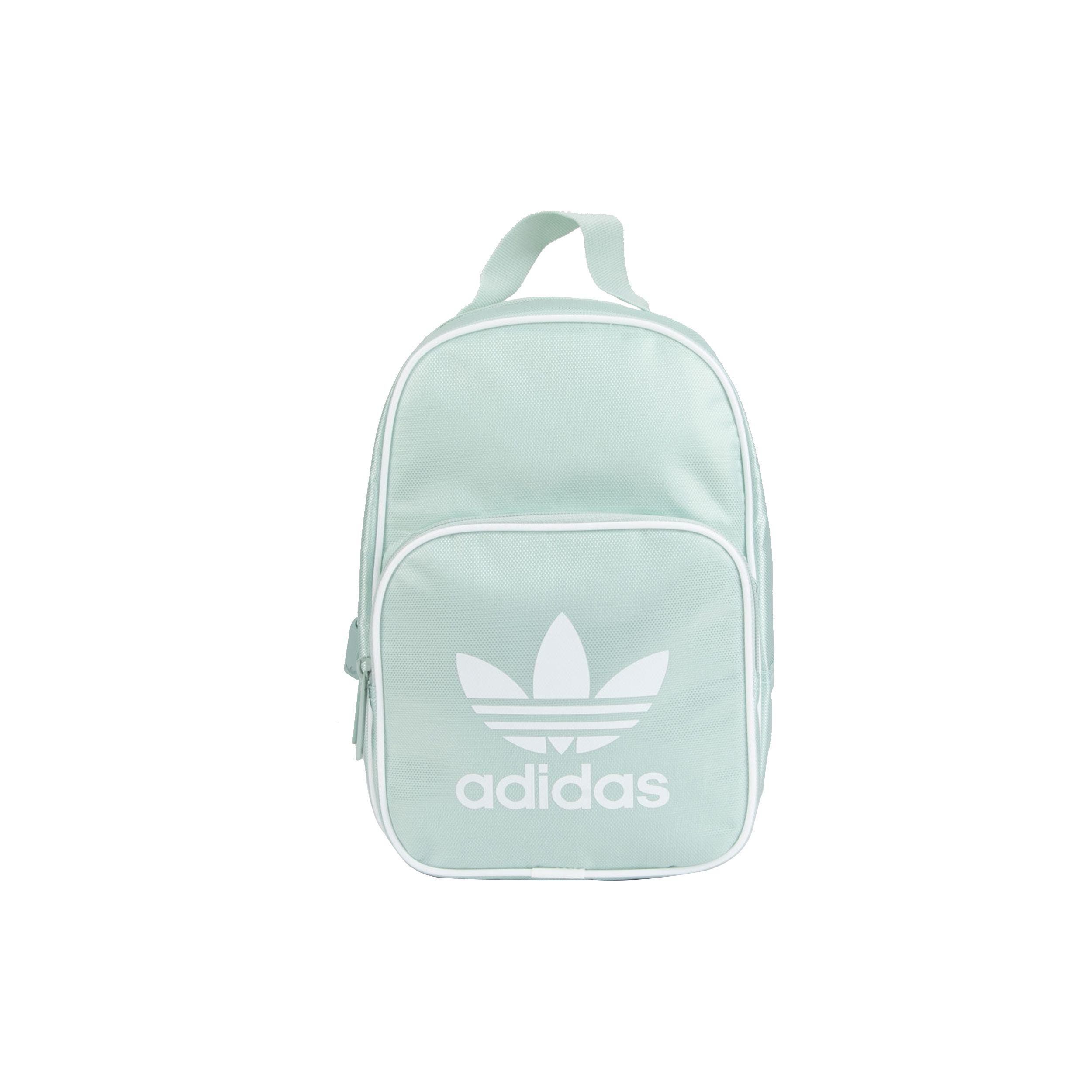 Adidas Originals Santiago Classic Large Logo Polyester Backpack Unisex Backpack Green CL9791 Green