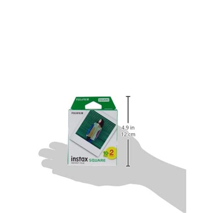 instax SQUARE Film 20 Sheets - White