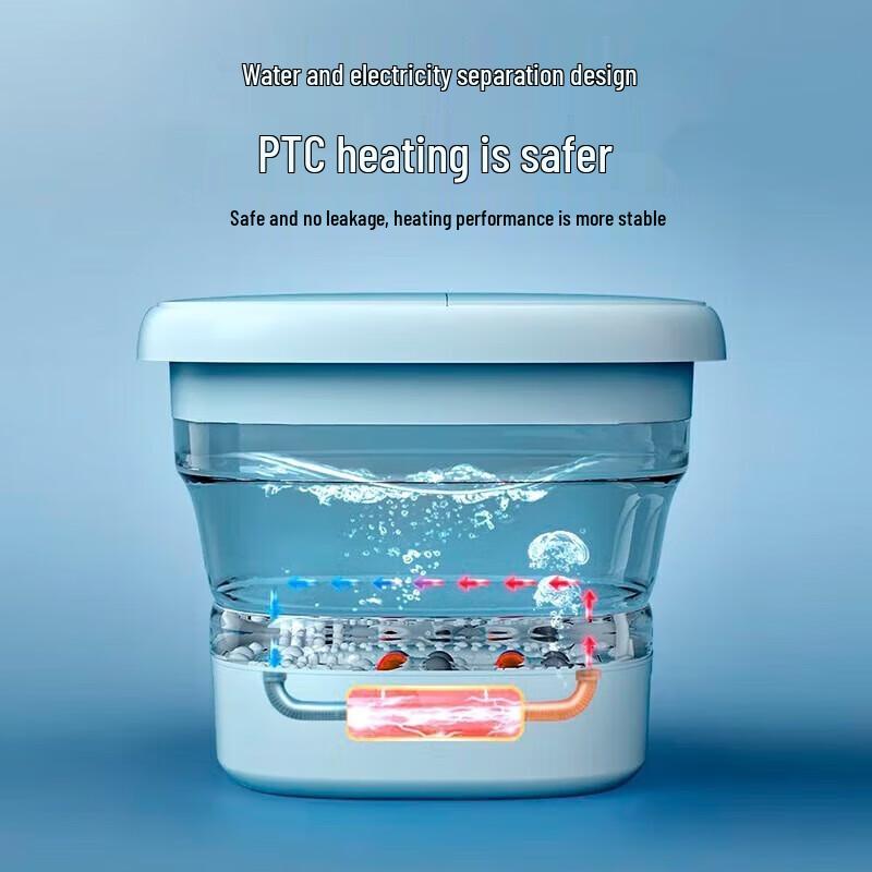 Foldable Heating Foot Spa Massager