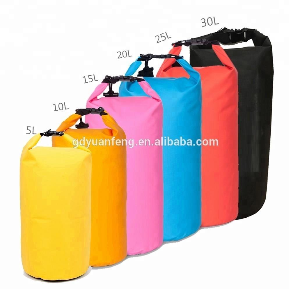 Multi-Scenario Gear IPX6 Dry Bag 500D PVC Outdoor Waterproof Sack for Camping/Hiking/Rafting