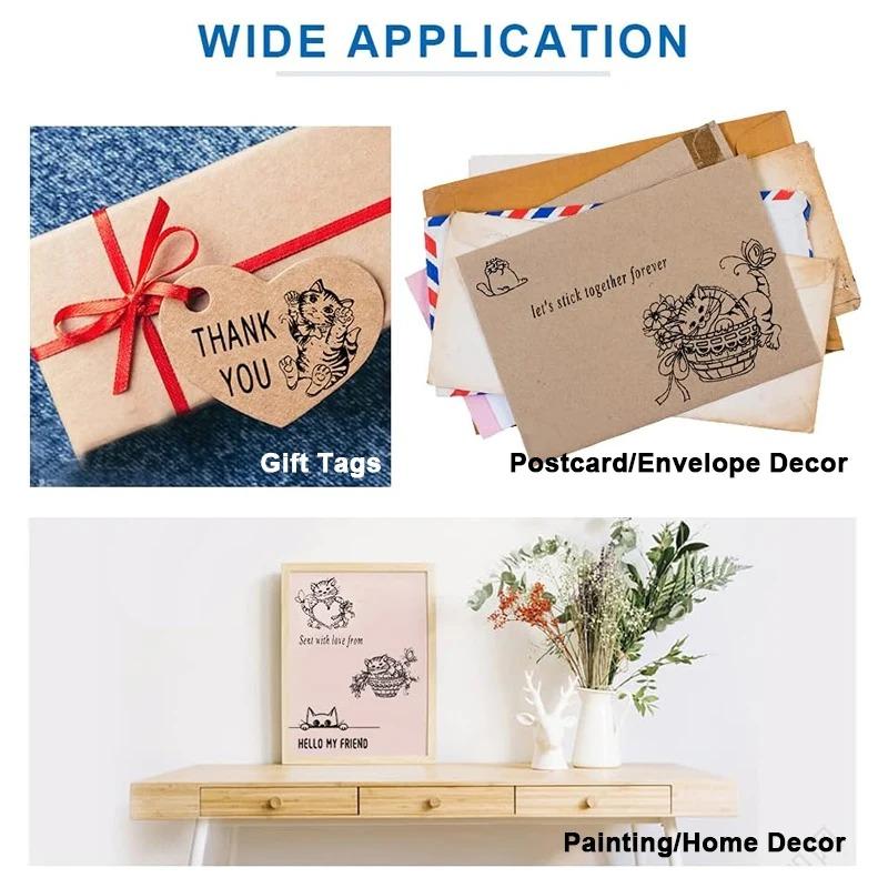 DIY Writing Lace Lines Clear Stamps for Card Making Decoration Scrapbooking Rubber Seal Stamps for Photo Card Album Crafting