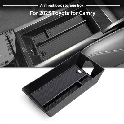 Pro Toyota Camry 9. generace 2025 2026 Úložný box na loketní opěrku auta Organizér do středové konzole Podnos Příslušenství interiéru auta