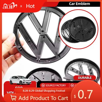 BGO1 Golf For VW VOLKSWAGEN New Key Case 135mm 113mm Car Styling Front Grille Emblem Rear Trunk Lid Badge Accessories For Volkswagen MB9