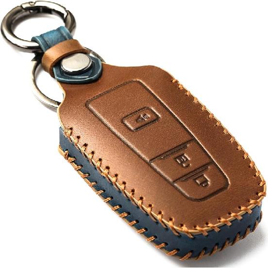 Key Fob Cover Compatible With 2018-2025 Toyota Camry RAV4 Highlander Avalon C-HR Prius Corolla GT86 Smart Key