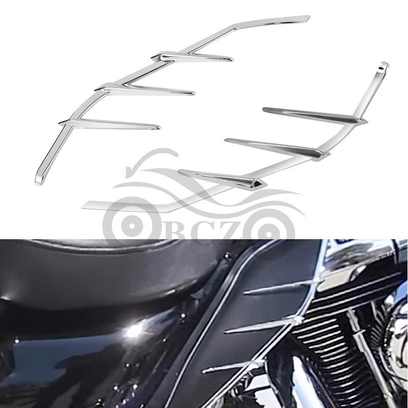 Harley Big Glide Modified Heat Shield Engine Side Panels Electroplated Color