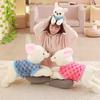 1ks 40cm Roztomilý ležící pejsek s oblečením vycpaným Soft Kawaii Kids Love Animal Plyšová hračka Krásný Teddy Dog