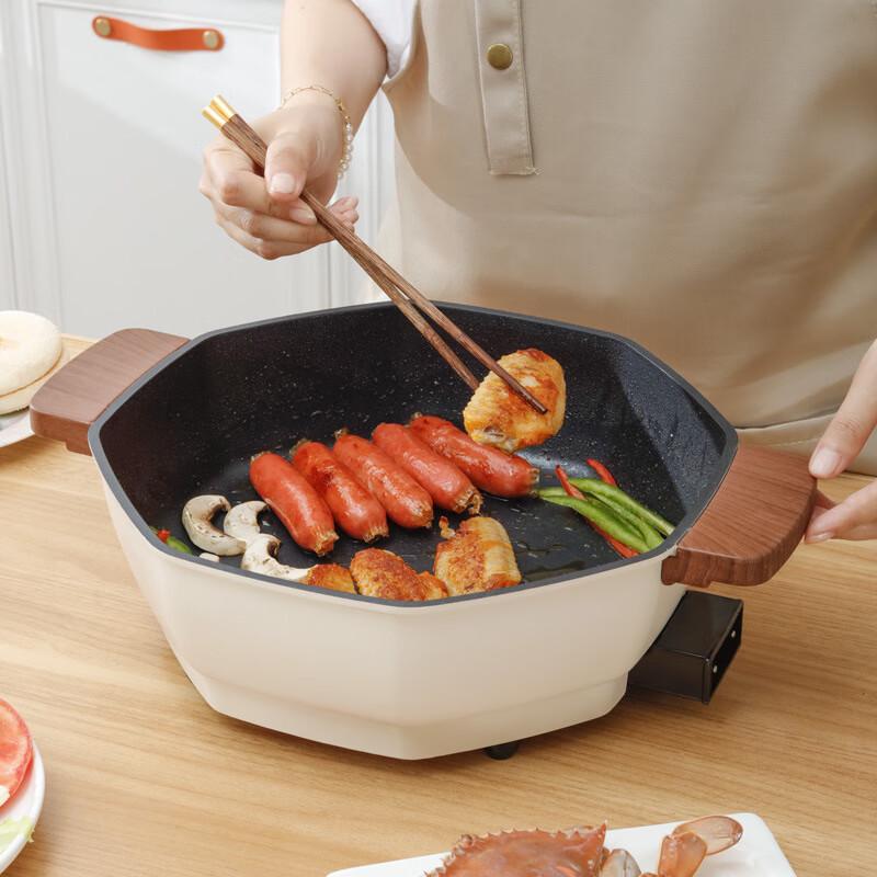 San Jiao Long Multifunktionaler Elektrischer Wok