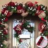 1Pc Christmas Red Green Striped Mesh Navidad Natal Noel Tree Plaid Tulle Merry Christmas Decorations For Home 2025 New Year 2025