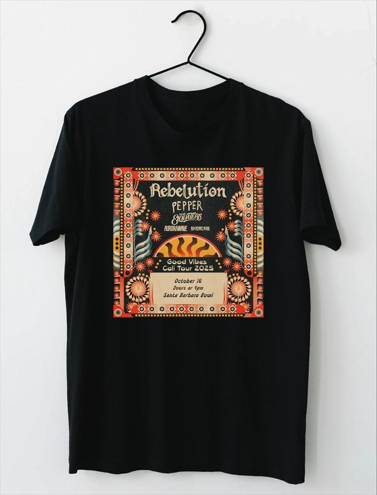 NEW Rebelution 2025 Tour T Shirt Tops Tees Men's Women's All Size S To 4XL