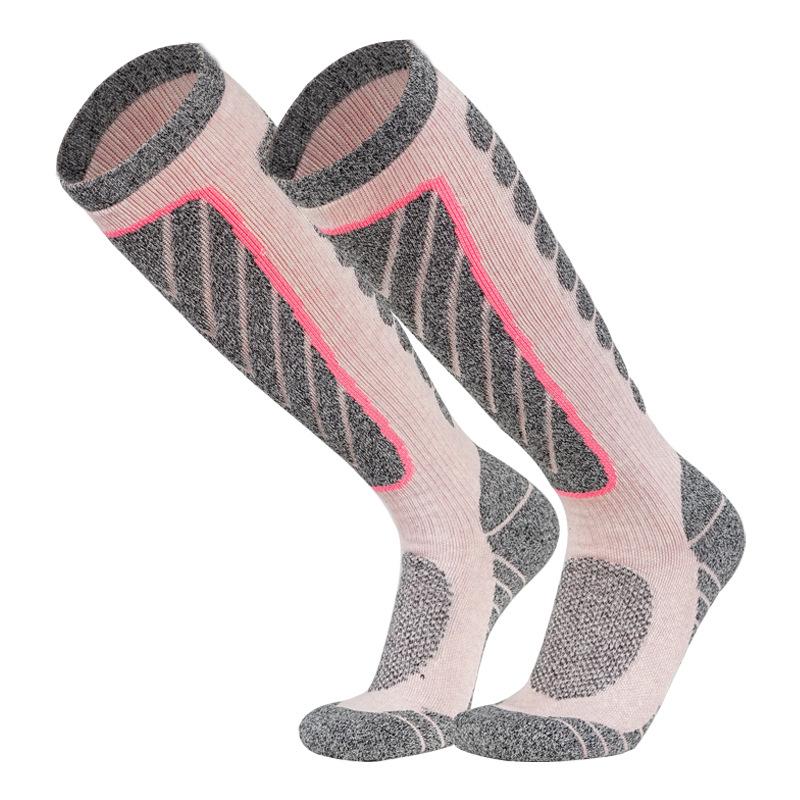 Quick-Drying Cross-Border Ski Socks for Men & Women - Terry Sports & Mountaineering Socks, Towel Bottom Snow Socks