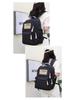 Trend Nylon Backpack for High School Students - Large Capacity Unisex Campus Bag, One Piece Design