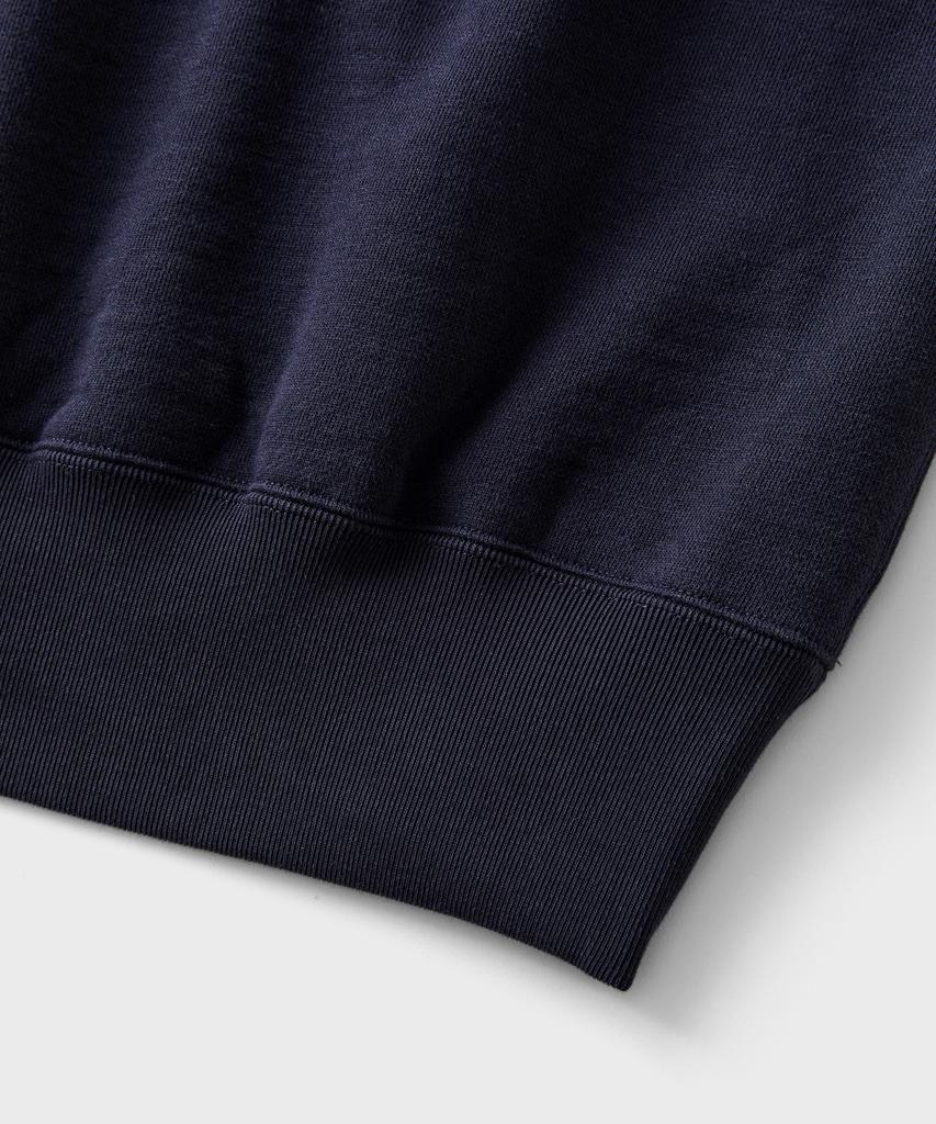 BRONSON Navy Yard Instructor Reverse Weave Sweatshirt Navy