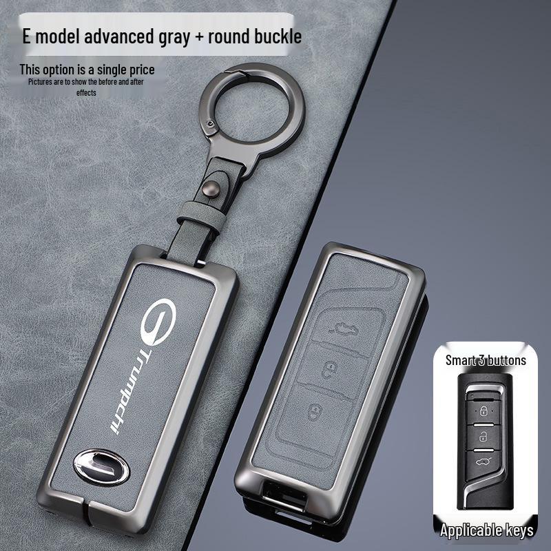 Compatible Key Cover for GAC Trumpchi GS4 Plus, Aion Y Plus, Shadow Leopard M8, Master GS8, GS3 Buckle, and M6 Pro