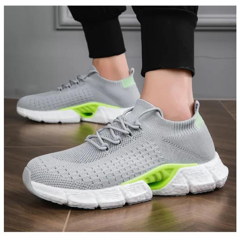 Fashion Big Size 46 Sneakers Summer Lightweight Men Shoes Mesh Running Shoes Breathable Walking Footwear Casual Zapatillas De Deporte