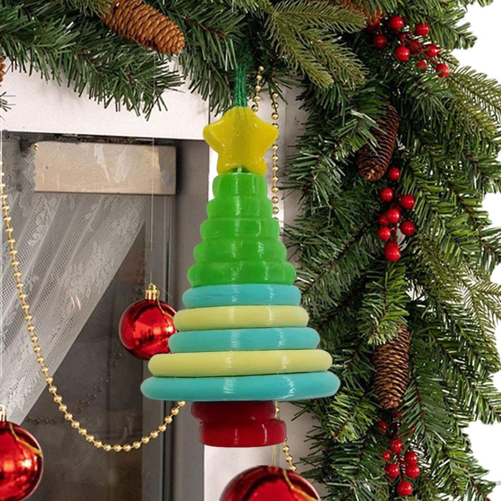 2025 Christmas DIY Button Decoration Snowman Santa Claus Angel Tree Pendant Ornaments Xmas Navidad Hanging 2026 Party Supplies