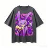 2026 The Amazing Digital Circus Jax Grafica Maglietta Unisex Unisex Estiva 100% Cotone Abbigliamento Cartoni Animati Manica Corta Top Streetwear