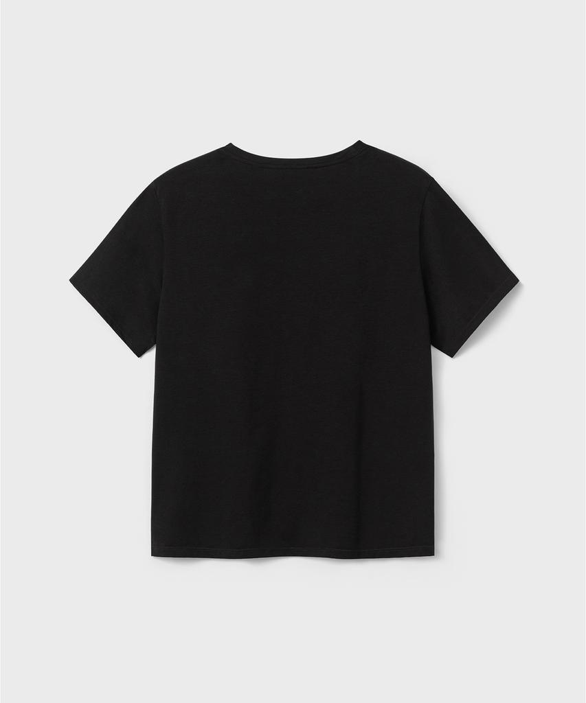 Bellie (W) City Stream Silket T-Shirt - Black