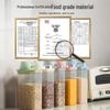 Japanese Grain Rice Storage Container: Insect & Moisture-Proof Flour & Noodle Bucket