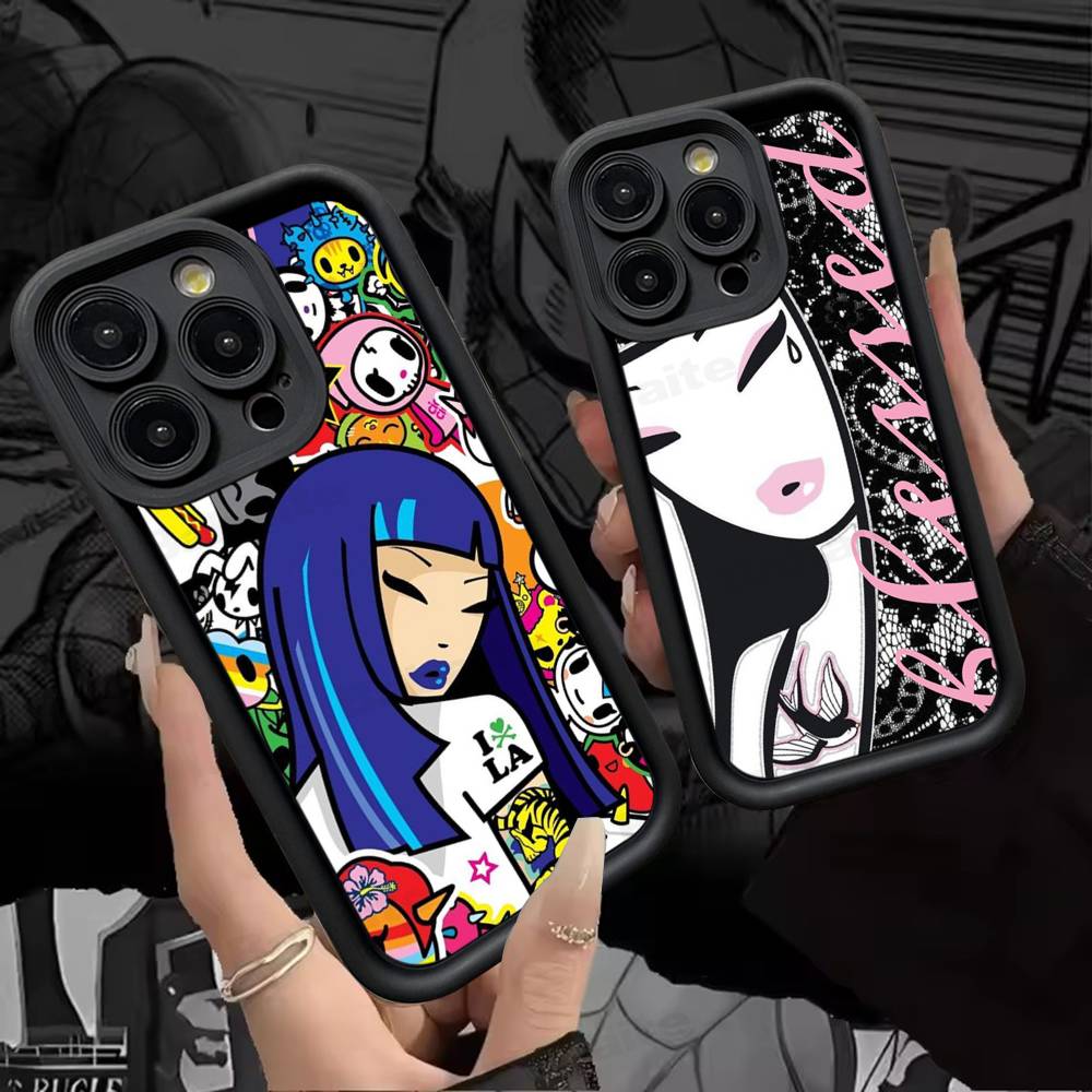 Fashion Brand T-Tokidoki Phone Case For IPhone 11 12 13 16 15 17 14 Pro Max Soft Funda Silicone Cover
