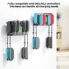Practical Video Game Unit 2 Docking Station with Wall Arrange Design & Simultaneous Charging Easy To Use for Consoles