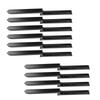 Steel Fence Post Stakes Kit Heavy Duty Steel Post Ground Spike for Repairing Tilted Broken Wood Fence