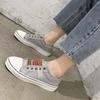 Fashion Slip On Women's Sneakers Shoes High Quality Aesthetic Korean 39 Comfortable and Elegant Casual Daily Routine Ladies Footwear