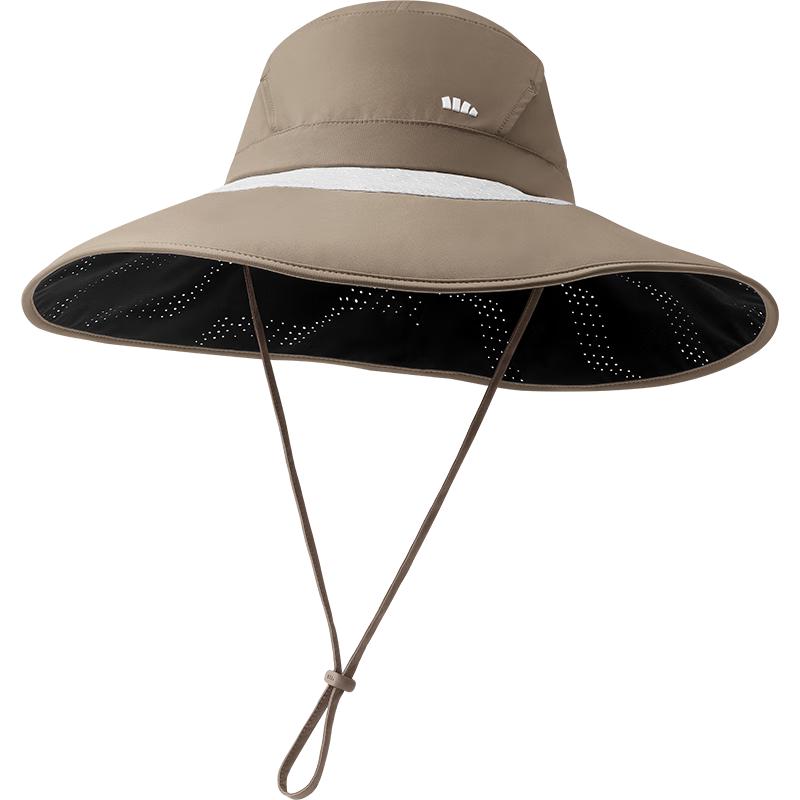 Beneunder Hydrogen Silver Black Glue Sun Hat