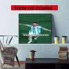 Messi Customize Your Name Diamond Painting Round Diamond Diy Frameless Holiday Artwork Suitable For Home Office Wall Decoration