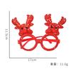 Cartoon Eyewear Festive Featuring Antler Designs Ideal For Christmas Celebrations And Holiday Gatherings