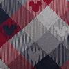 Cufflinks Mickey Mouse Red and Blue Plaid Tie (dn-mpld-rwb-tr)