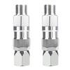 2 Pieces Sturdy Stainless Steel High Pressures Swivels Joint Connectors for Efficient Painting and Easy Handling