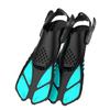 Short Snorkeling Flippers Nonslip Diving Fins Snorkeling Fins Swim Flippers for Adults Drainage Nonslip Muscle Strain