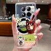 Phone Case For Xiaomi Redmi Note 15 Pro 4G Funda Capa Butterfly Bow Protective Casing Transparent Coque Soft Silicone TPU Cover