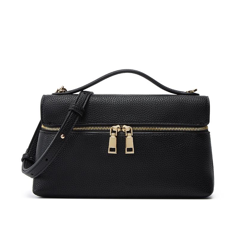 ense lychee pattern lunch box bag new women s bag autumn and winter popular texture portable messenger bag commuter women s bag