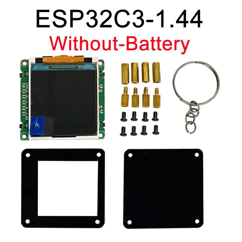 

Portable ESP32 C3 Development Board, 1.44 Inch LCD Screen, LVGL Support for Desktop Decoration without Battery