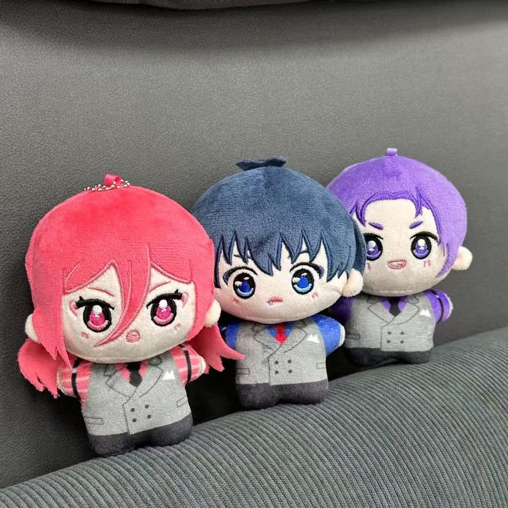 Nový 12cm Blue Lock Plyšový Přívěsek na Klíče Itoshi Sae Isagi Yoichi Nagi Seishiro Mikage Reo Bachira Meguru Roztomilá Panenka Hračka Jako Dárek
