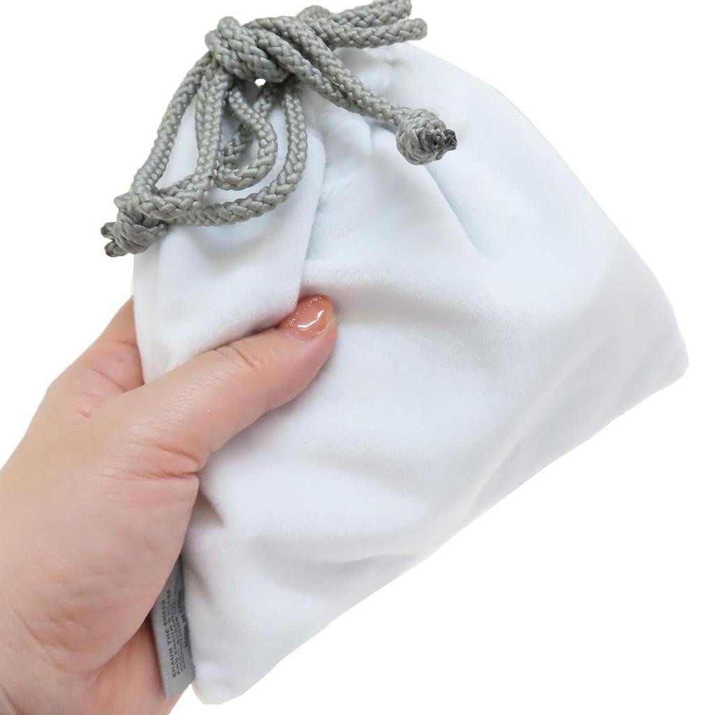 Shaun the Sheep Face Mascot Drawstring Shaun [Drawstring Bag] Pouch/Cute