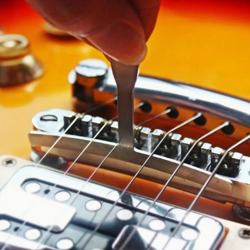 9Pcs Guitar Gauge Under String Gauge String Gauges Luthier Tools for Guitar Fretboard Gauge Measure Accessories