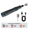 Electric Pet Nail Grinder USB Rechargeable Pets Nail Trimmer with 3 Speeds Silent Paws Grooming Tool for Small Large Cats Dogs