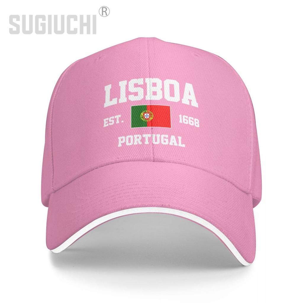 Baseball Cap Portugal EST.1668 Lisboa Lisbon Capital Unisex WoUnisex Unisex Hip Hop Sandwich Caps Snapback Golf Hat Fishing