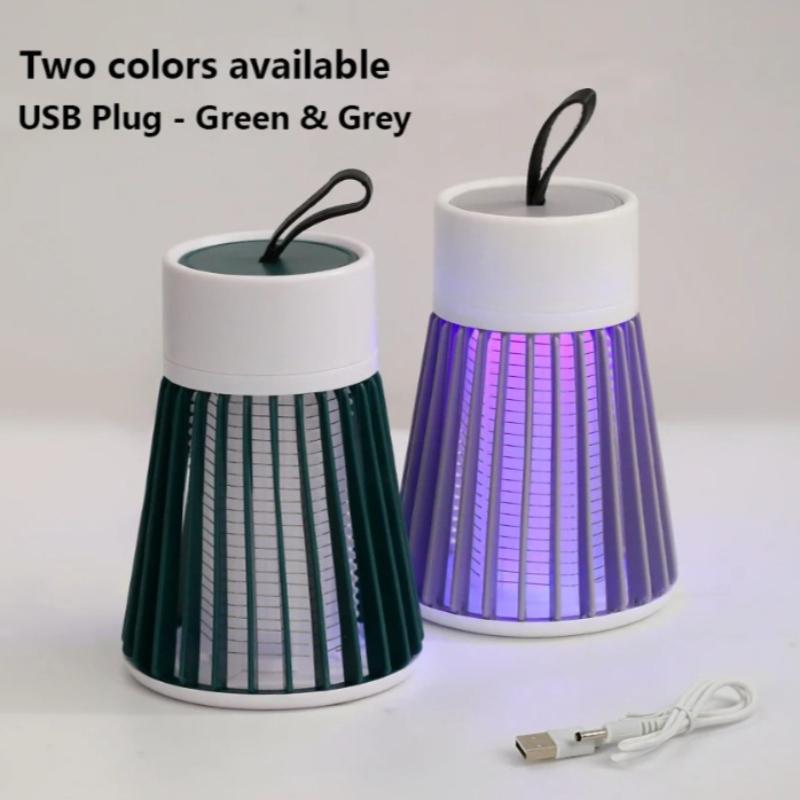 Mosquito Killer Lamp Electric Insect Zapper 2-in-1 USB Bug Trap with LED Light for Bedroom Outdoor Camping Wasps Gnats