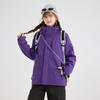 Giacca da Escursionismo Impermeabile Antivento 3-in-1 da Uomo Donna Con Fodera in Pile Rimovibile per Outdoor Trekking Campeggio Autunno Inverno